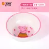 Vajilla de Melamina Grado Alimenticio Peppa Pig Cinco y Rosa, Tazón Infantil con Compartimentos y Vaso de Agua de Dibujos Animados con Licencia Oficial
