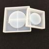 Molde de cinzeiro de resina epóxi de cristal DIY Novo molde de cinzeiro quadrado fabricação de cinzeiro de alto espelho