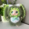 Colgante de peluche de moda, muñeco de conejo de orejas grandes, colgante para bolso, muñeca de vinilo de peluche de niña gato linda