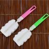 Escova de Esponja Removível para Copos Escova para Mamadeira Utensílios de Cozinha Limpeza Escova de Copo Esponja Escova Estendida Copo de Água