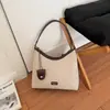 Bolsa transversal vintage para mulheres, design de nicho moderno, bolsa de ombro da moda 2026, bolsa tote casual para o dia a dia