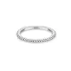 Anillo de Plata S925 Pura de 3 Colores Apilado con Zirconias de Tienda Completa Anillo Ins Europeo y Americano Boda Moda Joyería Simple para Fiesta