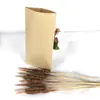 Brochetas para Barbacoa Brochetas de Gluten Frito Empaque para Llevar Bolsa de Papel Kraft Bolsa para Empaque de Brochetas para Barbacoa Bolsa de Papel a Prueba de Aceite