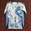 Camiseta selección nacional japonesa 2023 versión especial de dibujos animados anime Fútbol Uniforme de fútbol para jóvenes manga corta gran ala vacía fútbol