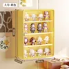 Vitrina de Pared Hecha a Mano Caja de Almacenamiento Transparente Caja Ciega Muñeca de Pared Muñeca Display Bubble Mart Soporte de Exhibición