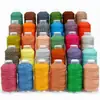 Hilo de Algodón Retorcido a Mano Estilo Xizang de 1 mm para Manualidades, Hilo para Pulseras, Cuerda para Tejer, Cuerda de Algodón Hecha a Mano para Bricolaje, Hilo para Pulseras, Cuerda Trenzada Enrollada