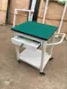 Banco de trabajo con carretilla/Banco de trabajo antiestático/Mesa de inspección para taller/Mesa de control/Mesa experimental móvil para fábrica de electrónica