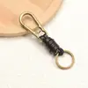 Fabricante Acessórios de Chaveiro Artesanais Fivela de Escalada Corda de Couro Versátil Retrô Argola de Chaveiro 25mm Pingente DIY