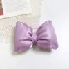 Corda de Cabelo com Laço Perolado Acessórios para Cabeça Tecido de Seda Laço Artesanal DIY Acessórios para Calçados Infantis Acessórios