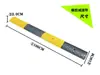 Bloque amortiguador de caucho para carretera, badén para estacionamiento en carretera, almohadilla amortiguadora, placa amortiguadora de impactos para garaje, badén resistente al desgaste