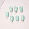Lindas Decoraciones 3D de Paleta de Hielo para Uñas Resina Accesorios Pequeños Funda de Teléfono Pegamento de Crema Decoraciones de Uñas Portátiles DIY Pinzas para el Cabello