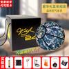 Celebridade da Internet Bola de Basquete Luminosa Presente de Dia dos Namorados Chinês para Meninos Bola de Basquete Refletiva Genuína Caixa de Presente para Meninos Gravação Gratuita