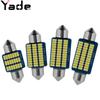Luz de domo para coche Yade LED de doble punta luz de lectura 3014 21 30 36SMD luz para caja trasera luz para coche luz para placa de matrícula
