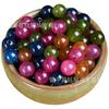 Turmalina caramelo calcedonia cuentas sueltas DIY para hombres y mujeres cuarzo roca cuentas redondas pulsera collar accesorios con cuentas al por mayor