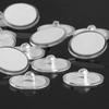 Gancho Transparente Nano para Colgar Banderas de 2 cm Gancho Adhesivo Fuerte Sin Rastro para Colgar Pósters Secos Disco Pequeño Invisible Adhesivo Superior para Techo