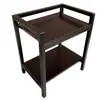 Venda Direta de Fábrica Mesa de Mahjong Mesa de Chá com Porta-Copos, Mesa de Chá de Aço e Madeira, Mesa de Mahjong com Porta-Copos, Porta-Copos para Salão de Mahjong