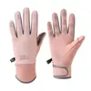 Guantes de ciclismo de invierno con forro polar, pantalla táctil, a prueba de viento, impermeables, para bicicletas eléctricas, motocicletas, paseos al aire libre, antideslizantes, guantes cálidos