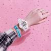 Reloj despertador luminoso multifuncional deportivo de moda para niños y estudiantes con unicornio al por mayor de fábrica, reloj electrónico con caja transparente