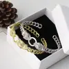 Distrito Lu Tendencia de personalidad europea y americana animal cabeza de leopardo pulsera exagerada hip-hop atmósfera de lujo dominante pulsera abierta