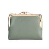 Cartera de Moda de Cuero Genuino con Múltiples Ranuras para Tarjetas, Cartera Corta de Piel de Vaca para Mujer, Cartera Pequeña de Moda para Llevar Cruzada, Monedero con Cremallera