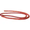 Ágata Vermelha Natural Contas Cilindricas Contas Soltas Acessórios para Pulseira DIY Contas de Ábaco Estilo Antigo Contas Espaçadoras Grandes Espessas Calcedônia Atacado