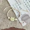 Namoradas explosivas gato de desenho animado fofo pulseira de corda trançada feita à mão design simples de nicho feminino corda de mão versátil atacado