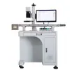 Máquina de Marcado Láser de Visión Automatizada CCD en Stock para Metal y Plástico, Codificación Láser de Posicionamiento de Visión de Fibra Óptica, Máquina de Grabado Láser