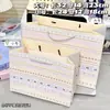 Bolsa de Regalo Portátil Oso Llorón con Salpicaduras de Tinta, Bolsa Souvenir Cultural y Creativa para Hacer Tarjetas, Stock Listo del Fabricante, Logo Personalizable