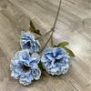 Nueva flor de peonía de 3 cabezas, hermosa peonía, flor de otoño, decoración de boda, flores falsas al por mayor