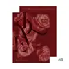 Diário Rosa Papel Vermelho da Internet Feliz Dia dos Namorados Buquê Presente Papel Kraft Papel de Embrulho Flor Inglesa diy em estoque