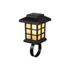 Luces solares para césped de exterior, luces decorativas de amarre para paisajismo de patio a prueba de lluvia, luces para casa pequeña de jardín y villa, iluminación de farolas