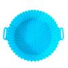 Plato de Silicona para Freidora de Aire de Venta Caliente Transfronterizo Bandeja de Silicona para Freidora Bandeja para Hornear Aislada Molde para Pastel Freidora Interior