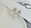 Aretes de Perla Grises de Nicho Aretes de Perla Grandes Accesorios para Pendientes ins Pendientes de Plata con Aguja Pendientes de Perla Sensación de Alta Gama Mayoreo