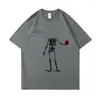 Camiseta Informal de Manga Corta con Estampado 2D para Mujer 2025 Venta Directa de Fábrica al por Mayor para Camisetas de Verano para Mujer
