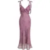 2026 nuevo vestido de verano elegante floral de corte ajustado con escote bajo para mujer, transfronterizo europeo y americano, para Amazon