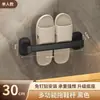 Estante para Pantuflas Baño Colgante sin Taladro Estante de Almacenamiento para Baño Organizador de Zapatos Escurridor Montado en la Pared del Inodoro