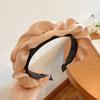Diadema para Lavar la Cara y el Cabello, Diadema de Esponja de Sensación Avanzada, Diadema Simple de Temperamento de Corea del Sur, Venta al por Mayor de Tocado, Otoño e Invierno, Cálido Corazón, Accesorios para el Cabello