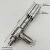 304316 Piezas de Máquina Llenadora de Líquidos de Acero Inoxidable Boquilla de Llenado Antigoteo Válvula de Descarga Antigoteo