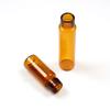 Fábrica atacado 3mL de rosca larga boca frascos 5ml vidro marrom frascos frascos 7ml rosca boca frascos tubo frascos