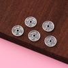 S925 prata esterlina tailandesa prata cinco imperadores moeda de cobre moeda pulseira contas espaçador DIY trançado corda pulseira tornozeleira acessórios pacote de material