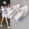 Sandalias de Plataforma con Cuña de Nuevo Estilo Primavera/Verano 2026 con Correas de Hebilla de Moda para Mujer