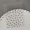 Adesivos Brilhantes de Estrela a Laser para Unhas, Estrela de Quatro Pontas Simples e Versátil Adesivos de Unha DIY Decorações Dh963