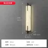 Luminária de parede para cabeceira de quarto de mármore transfronteiriça, luminária de parede de designer criativo nórdico para sala de estar, escritório de vendas, saguão, hotel