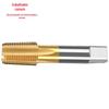 Pinggong G3/8-Pt1/2-Npt3/4-Rc1 Titânio Amarelo Galvanizado Contendo Cobalto Venda por Atacado Macho de Rosca para Tubo