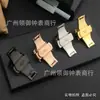 Accesorios para Relojes Galvanizado al Vacío Hebilla Mariposa de Doble Pulsación Hebilla de Reloj de Acero Inoxidable Hebilla de Cinturón de Celebridad Cibernética Hebilla Plegable de Doble Apertura