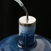 Tubo de Bomba de Água para Garrafa de Titânio Puro, Acessórios para Conjunto de Chá, Tubo de Entrada de Água, Bandeja de Chá, Chaleira Automática, Tubo de Entrada de Sucção de Água, Cabeça de Água Submersível
