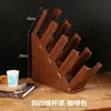 Suporte de Rack para Copos de Plástico Balcão de Bar Pegador de Copos Loja de Chá com Leite Suporte de Armazenamento de Copos Rack para Copos de Café Leite Chá