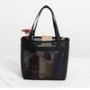 Bolsa de Praia Portátil de Malha Bolsa de Malha para Banho Natação Grande Capacidade Respirável Controle de Água Bolsa de Armazenamento Portátil Bolsa de Viagem