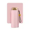 Mini Paraguas de Mango Plano, Plegable, Protección Solar, Compacto, Portátil, Paraguas 50% de Descuento para Mujer, Doble Uso para Sol y Lluvia, Ligero, Hecho en Fábrica