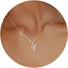Nuevo Collar de Acero Inoxidable 2024 para Mujer con 26 Colgantes de Letras Inglesas, Joyería de Cuello Simple y Personalizada